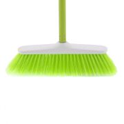 Щетка пластмассовая для подметания пола, 270 мм, «Classic», салатовая щетина, c черенком, 120 см, D 22 мм Elfe