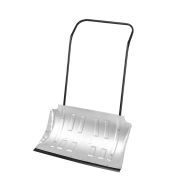 Движок для уборки снега оцинкованный, 750х420х1120 мм, усиленный, стальная рукоятка, Сибртех