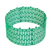 Протектор для защиты стволов деревьев, комплект 4 шт., зеленый Palisad