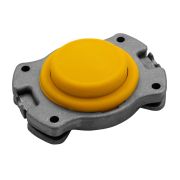 Головка триммерная универсальная алюминий, шайба 8 мм, 10 мм Denzel