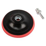 Насадка для дрели и УШМ с липучкой, 115 мм, с адаптером c М14 на d8 Сибртех