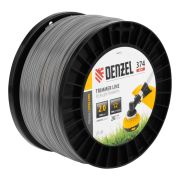 Леска для триммера двухкомпонентная звезда, 2,0мм х 374м, на DIN катушке EXTRA CORD Denzel