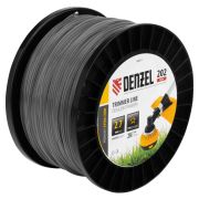 Леска для триммера двухкомпонентная звезда, 2,7мм х 202м, на DIN катушке EXTRA CORD Denzel